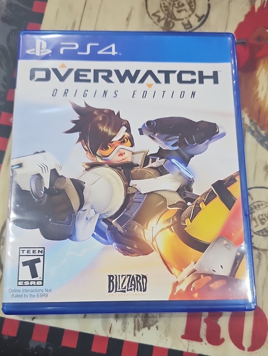 ps4 Other - Overwatch Origins Edition - White, Yellow & Black (PS4)